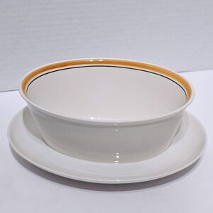Franciscan Whitestone‎ Ware Pickwick Gravy Boat Dishware Vintage 1960s Japan